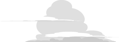 Illustration of gray clouds