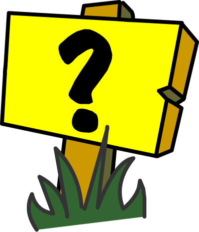 Illustration of a yellow sign